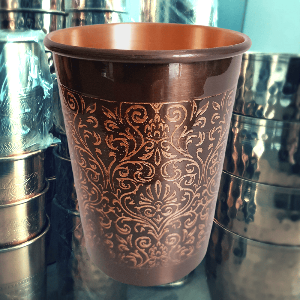 Pure copper cups and mugs for healthy vital water - Image 11