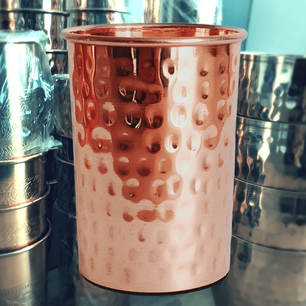 Pure copper cups and mugs for healthy vital water - Image 12