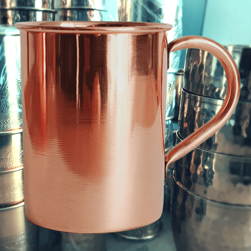 Pure copper cups and mugs for healthy vital water - Image 5