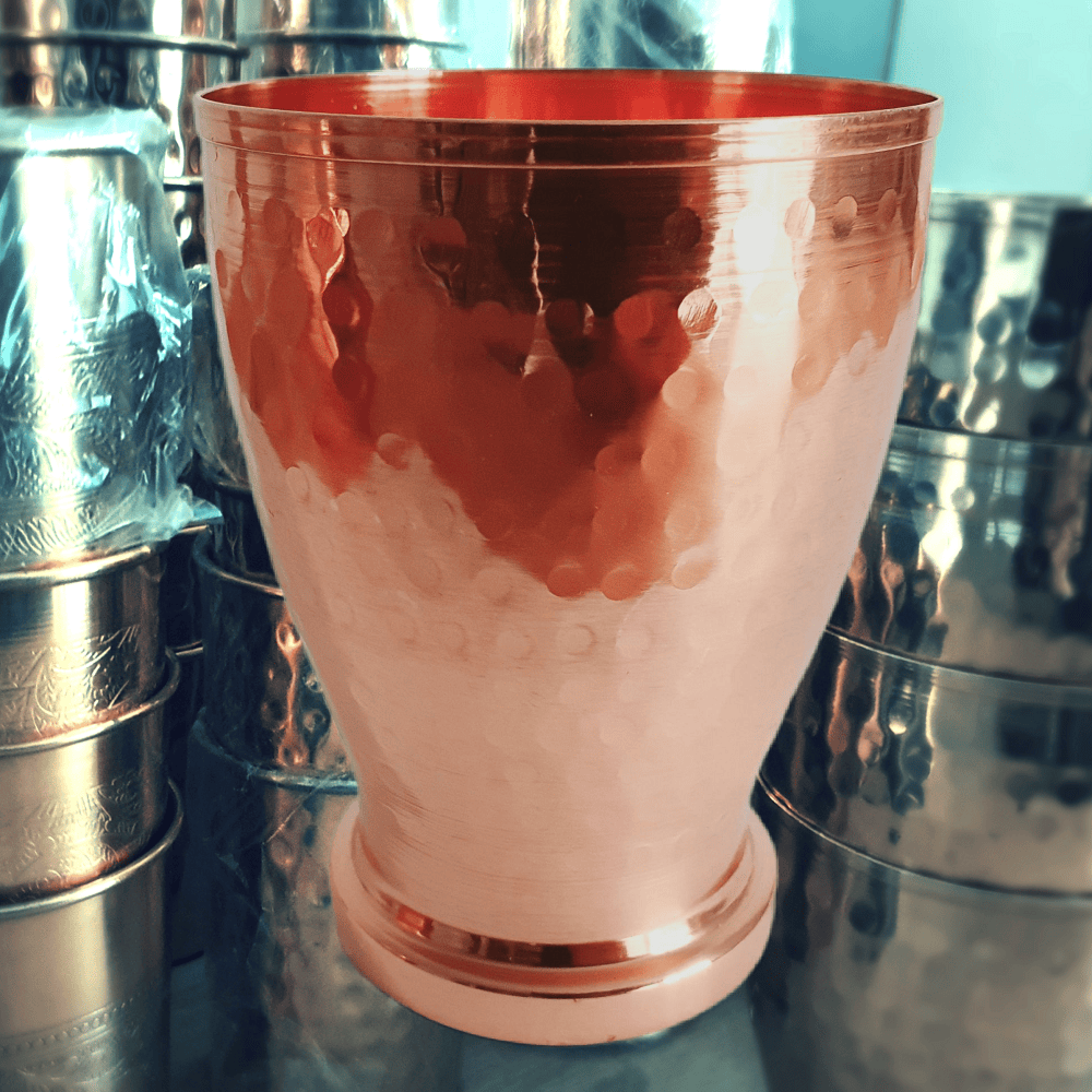 Pure copper cups and mugs for healthy vital water - Image 6
