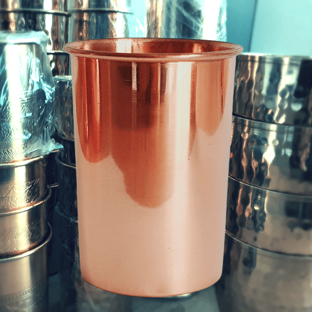 Pure copper cups and mugs for healthy vital water - Image 8