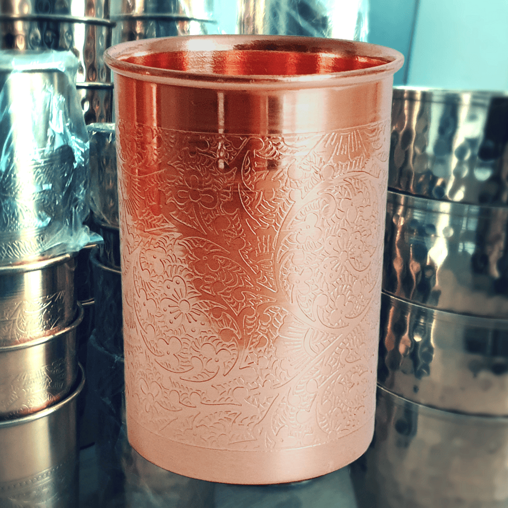 Pure copper cups and mugs for healthy vital water - Image 9