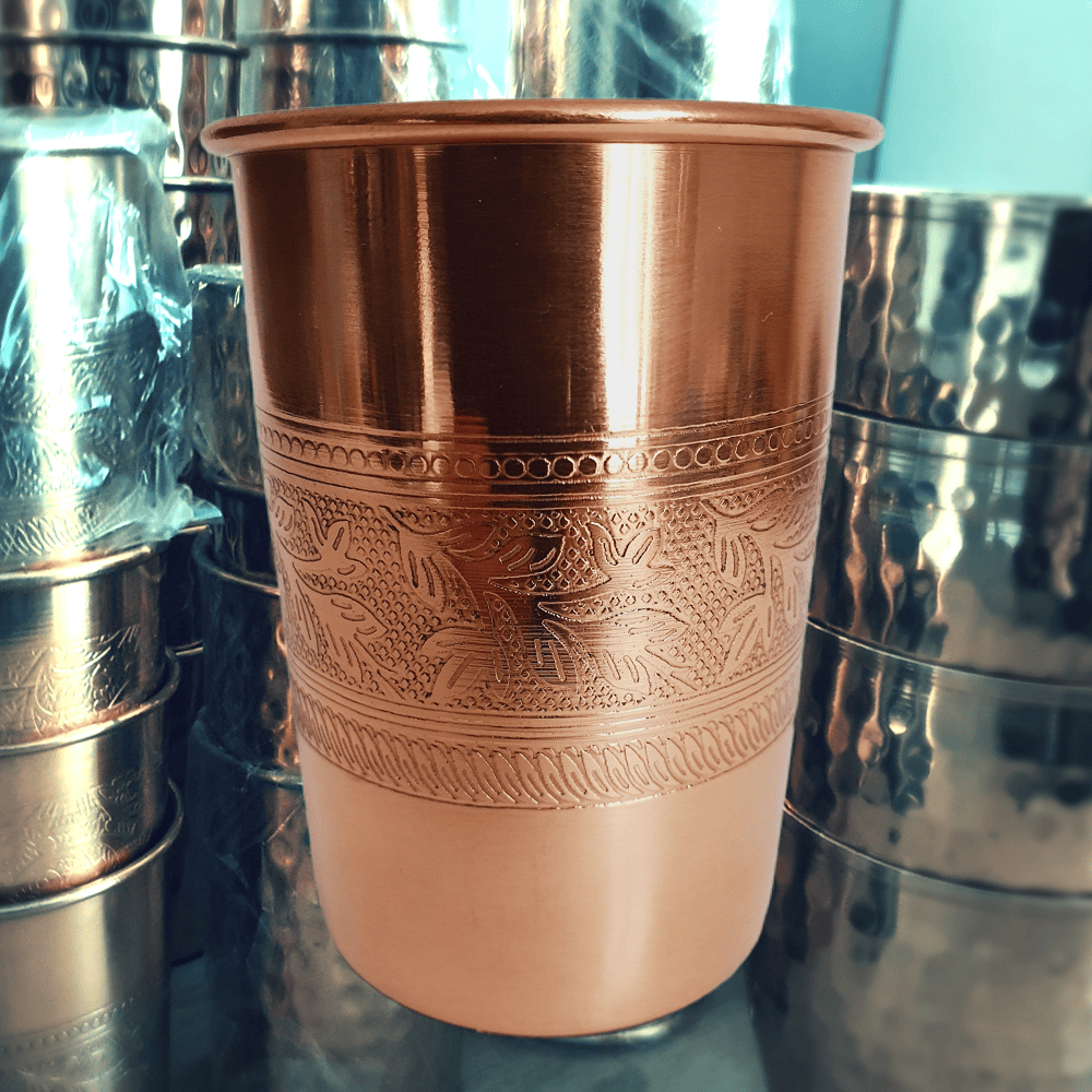 Pure copper cups and mugs for healthy vital water - Image 10