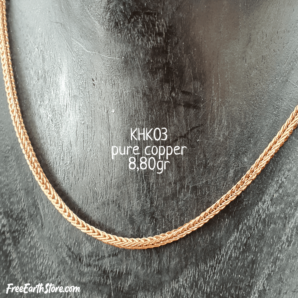 puur koperen ketting