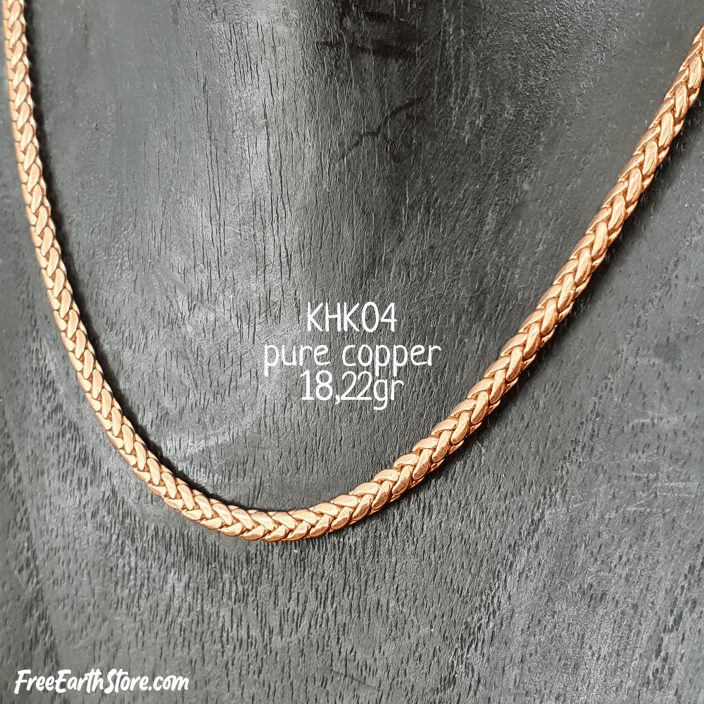 puur koperen ketting