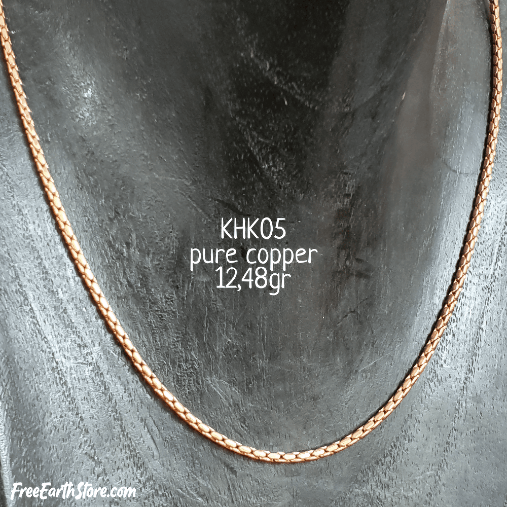 puur koperen ketting