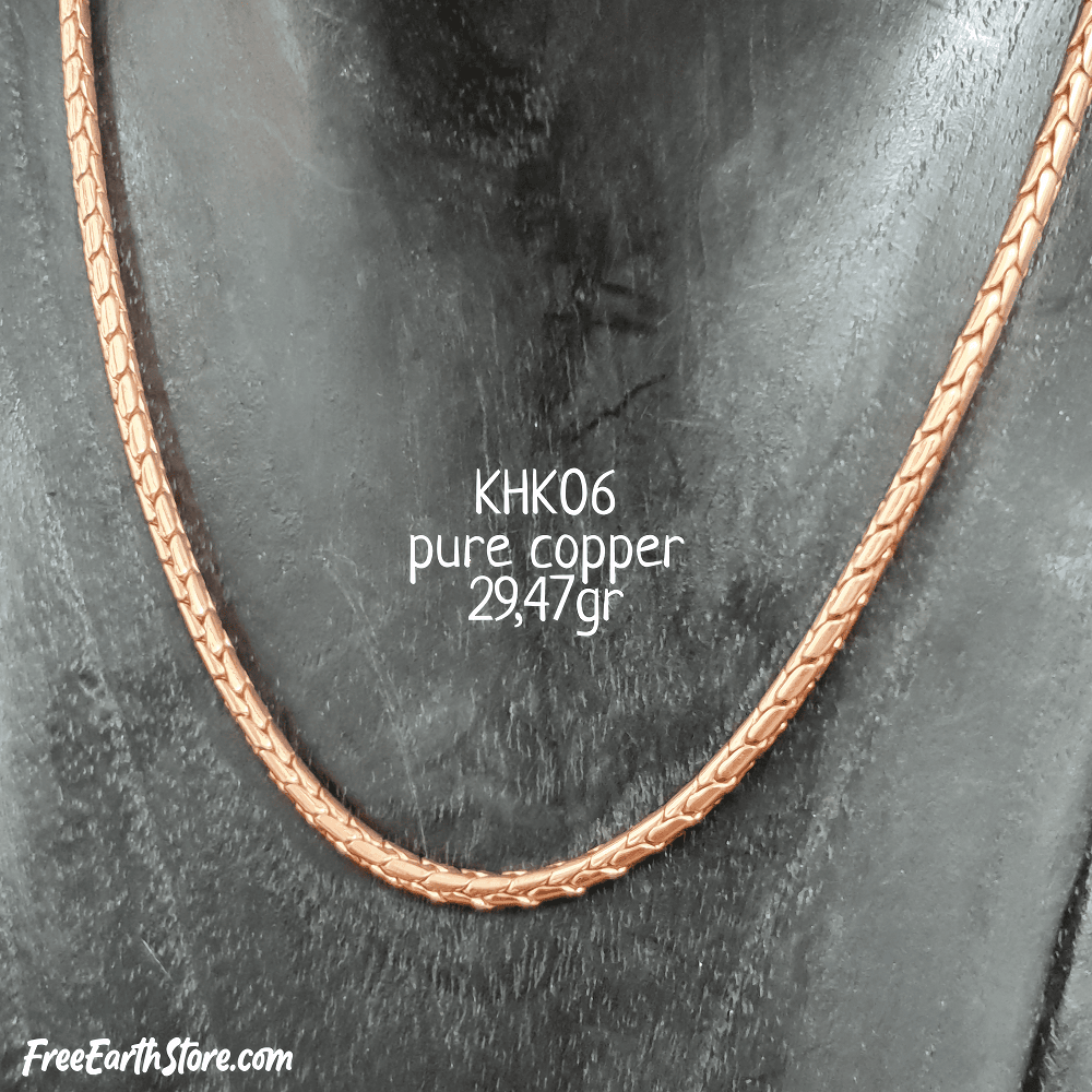 puur koperen ketting