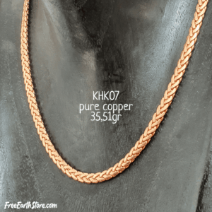 puur koperen ketting