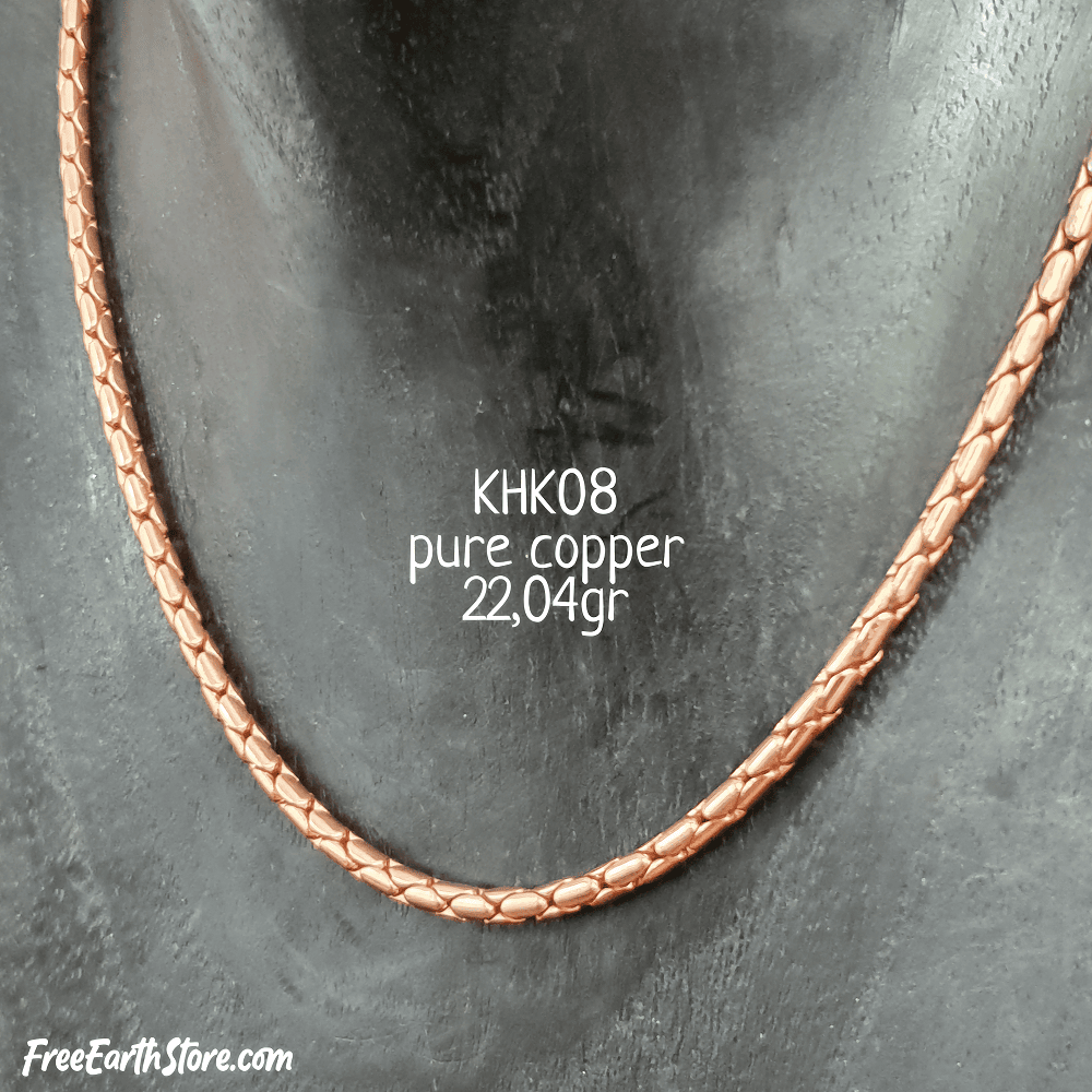 puur koperen ketting